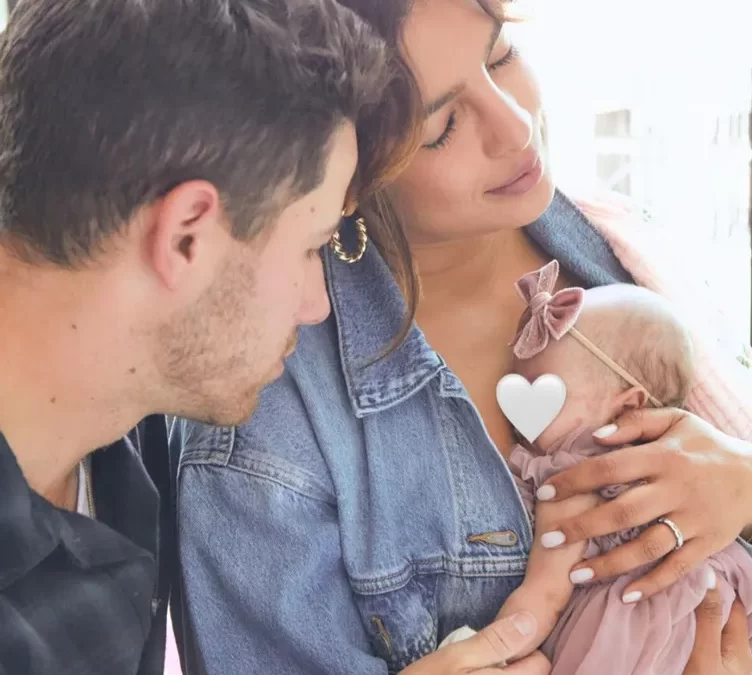 Priyanka Chopra Shares pics of her Daughter