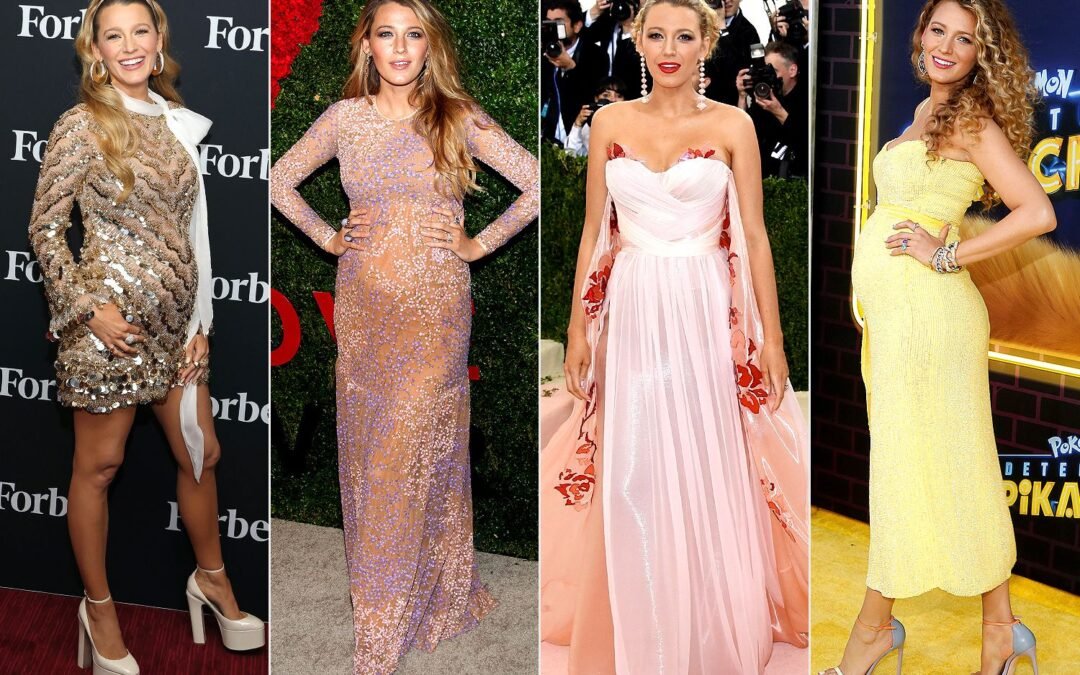 Blake Lively Flaunts Baby Bump