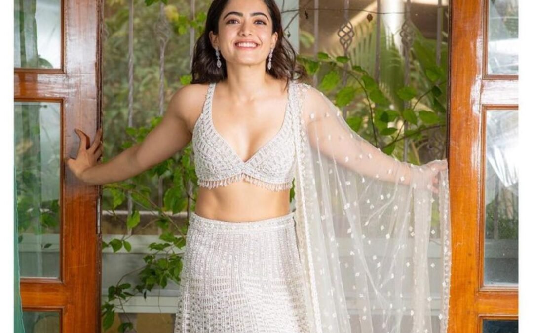 Rashmika Mandanna celebrates Navratri with Falguni Pathak