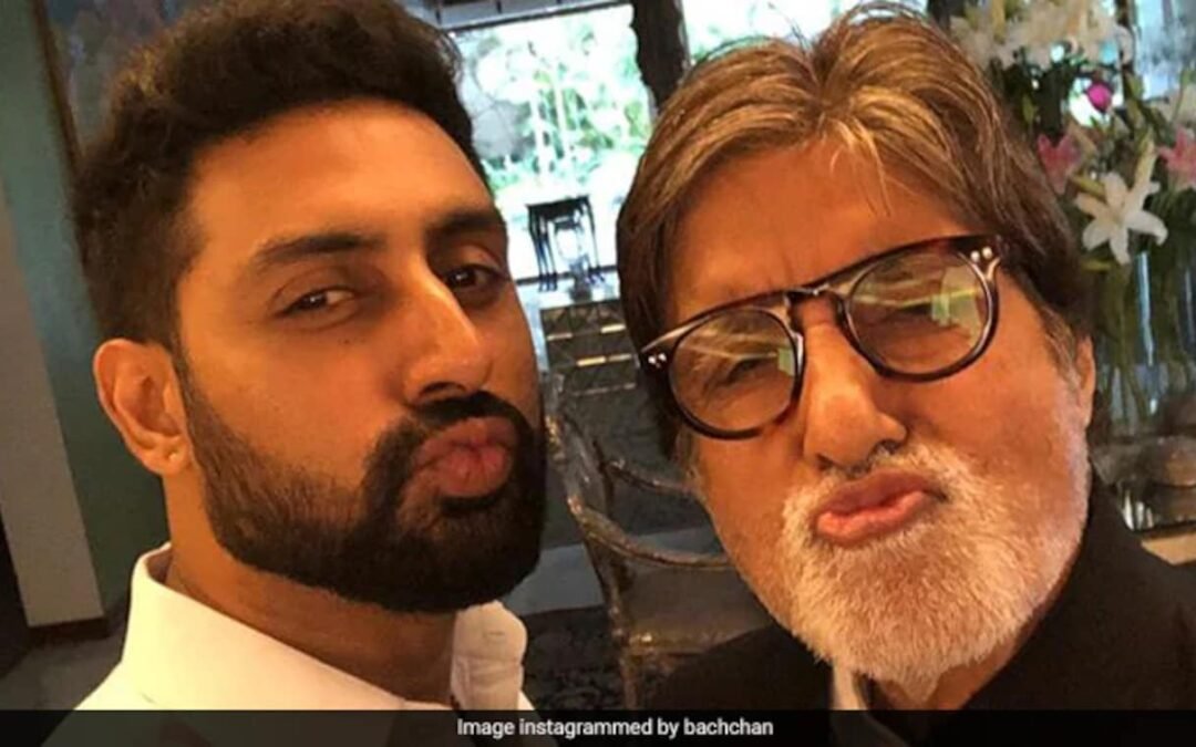 Abhishek Bachchan surprises father Amitabh