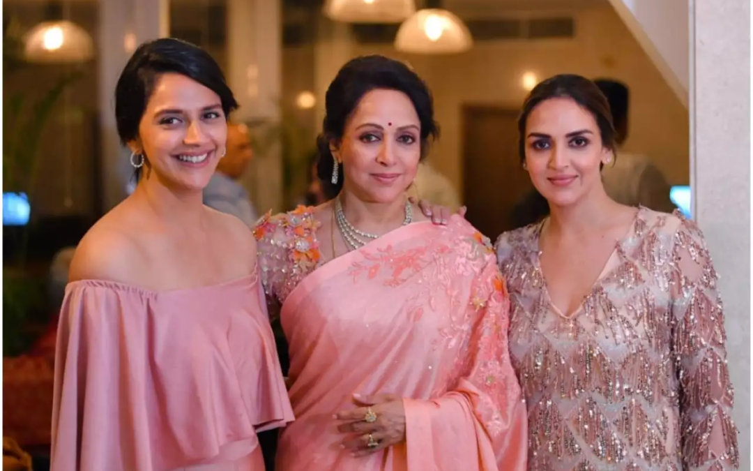 Hema Malini Celebrates 75th Birthday with Family and Grandeur in Mumbai