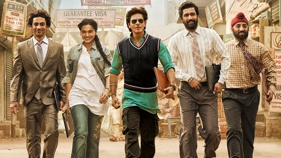 Shah Rukh Khan Unveils Fresh Dunki Film Posters in Surprise Saturday Drop