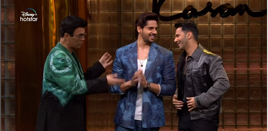 Koffee With Karan 8 Lights Up as Varun Dhawan’s Instagram Stalking Confession Sparks Playful Banter
