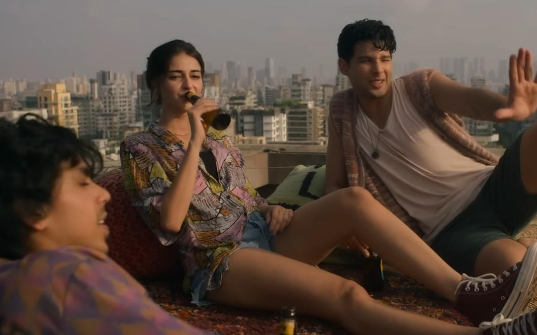 Ananya Panday, Siddhant Chaturvedi, and Adarsh Gourav Unite in Kho Gaye Hum Kahan: A Glimpse Into the Glittering Premiere Night