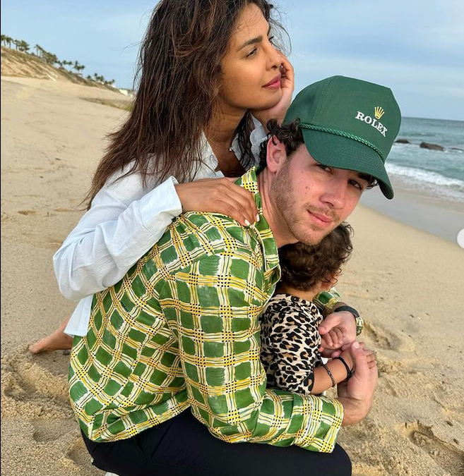 Priyanka Chopra and Nick Jonas Celebrate Daughter’s Birthday with Humble Temple Visit