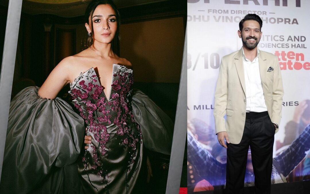 Alia Bhatt Joins A-Listers in Applauding 12th Fail; Film Receives Rave Reviews Across Bollywood