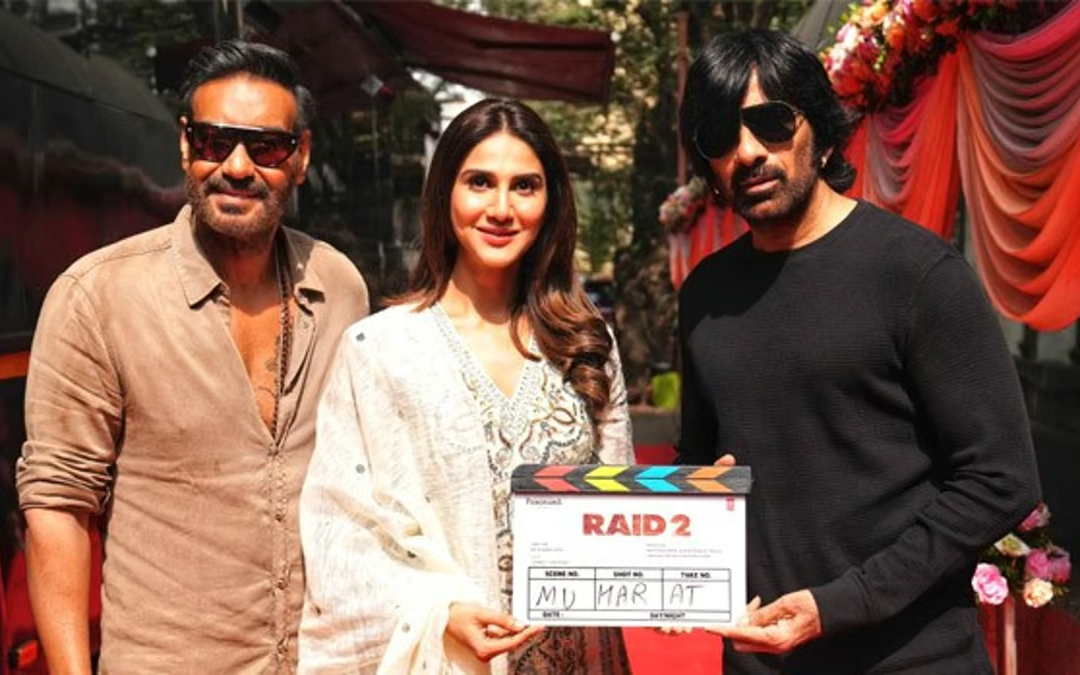 Vaani Kapoor Takes the Lead Opposite Ajay Devgn in Highly Anticipated Sequel, “Raid 2”
