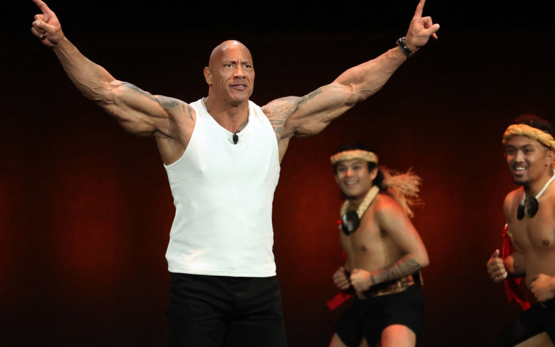 Disney Unveils Dazzling Finale at CinemaCon, Showcasing Dwayne Johnson’s Star Power