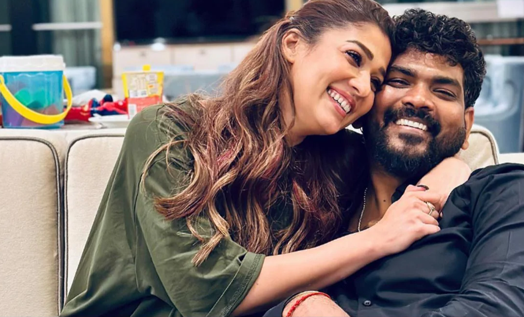 Nayanthara and Vignesh Shivan Charm Fans with Traditional Attire and PDA Photos