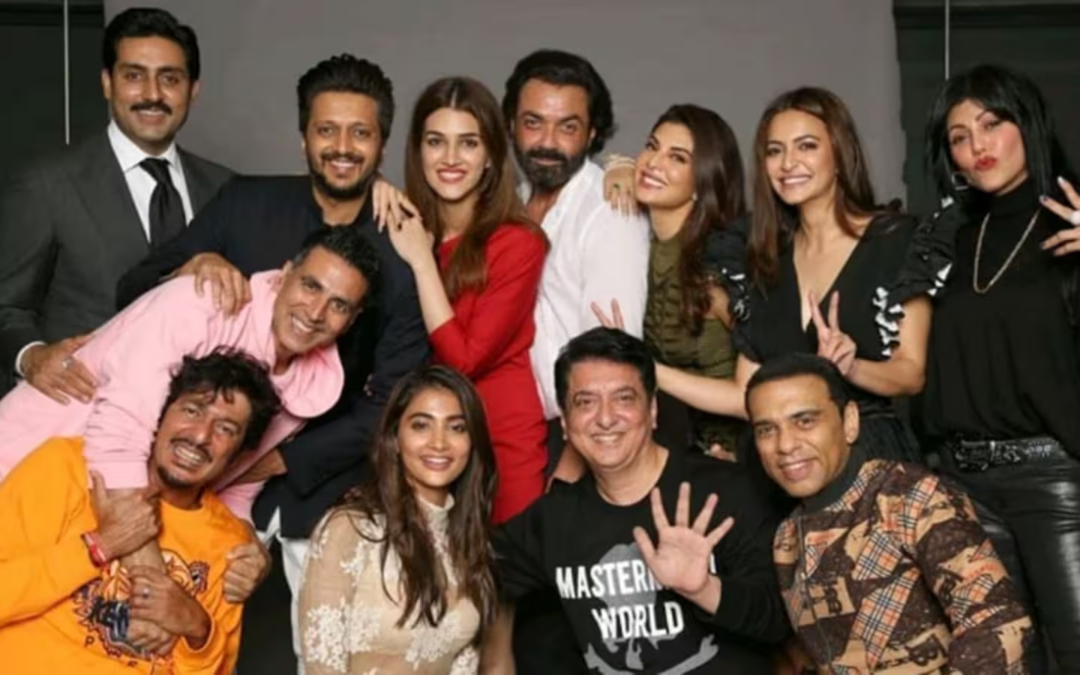 Abhishek Bachchan Returns Home to Housefull 5 Alongside Akshay Kumar and Riteish Deshmukh