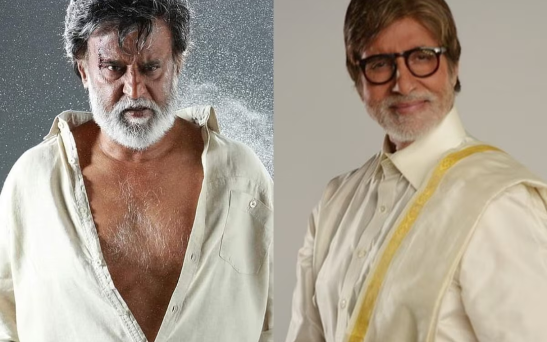 Amitabh Bachchan Hails Rajinikanth’s Unchanged Humility in New Movie Set Photos