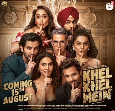 Akshay Kumar Returns to Comedy with ‘Khel Khel Mein’