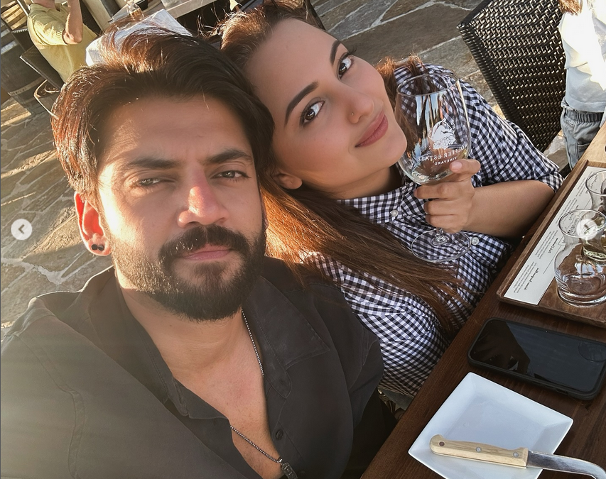 Sonakshi Sinha and Zaheer Iqbal Enjoy a Sun-Kissed Getaway in New York