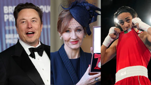 JK Rowling and Elon Musk Named in Lawsuit Over Cyberbullying of Olympic Champion
