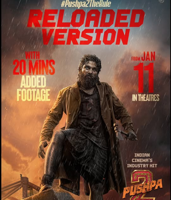 Pushpa 2: The Rule Returns to Theaters with Extended Footage