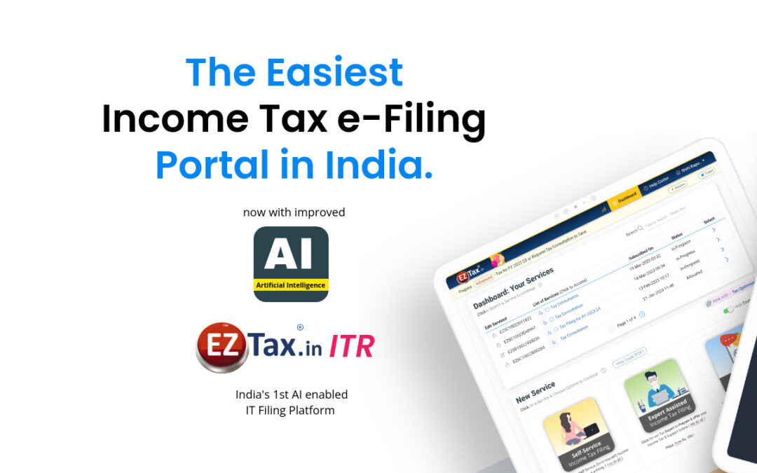 EZTax’s AI-Driven Self-Service ITR Portal Redefines Indian Tax Filing Experience