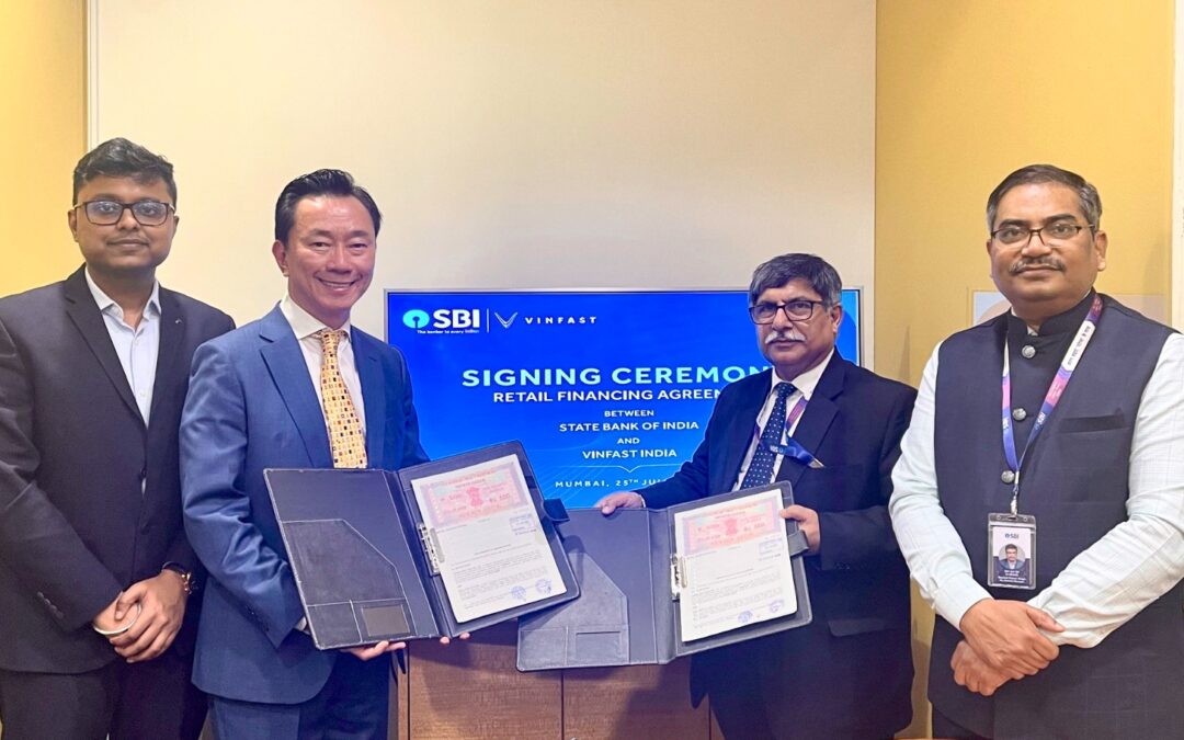 VinFast India Partners with State Bank of India to Power EV Financing