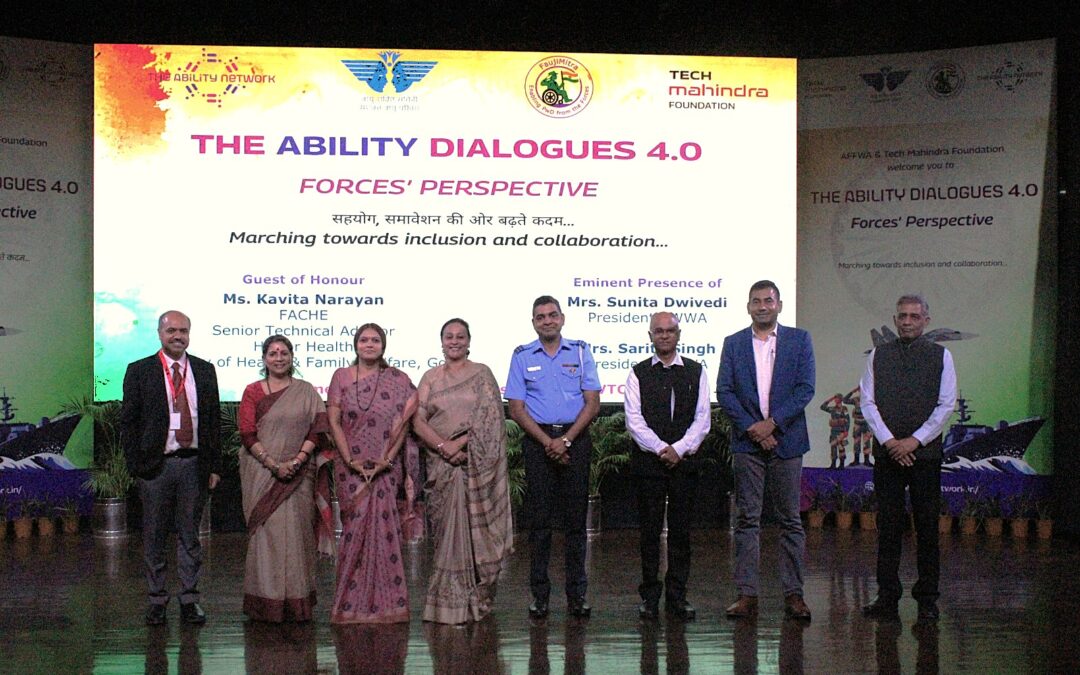 AFFWA in Collaboration with Tech Mahindra Foundation and FaujiMitra Host ‘The Ability Dialogues 4.0’ at New Delhi