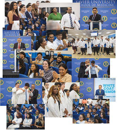Xavier University School of Medicine – Aruba welcomes Fall 2025 Medicine, Veterinary, and Nursing cohort with Orientation & White Coat Ceremony
