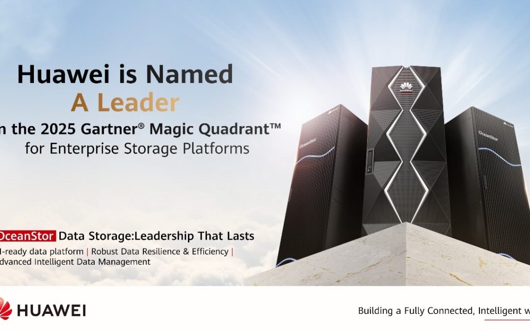 Huawei Named a Leader in the Gartner Magic Quadrant&trade; for Enterprise Storage Platforms, 2025