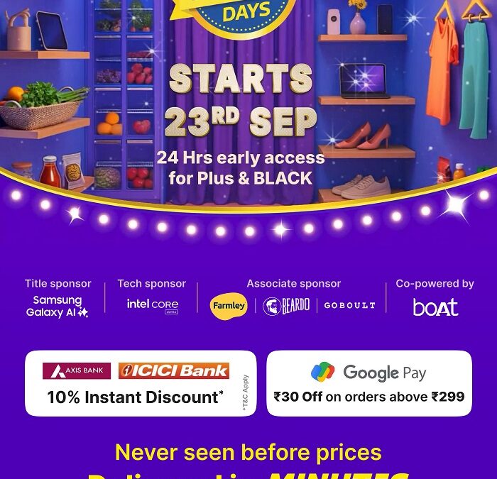 Flipkart Minutes Turns The Big Billion Days into India’s Fastest Shopping Festival with 10-minute Doorstep Delivery Starting at Midnight