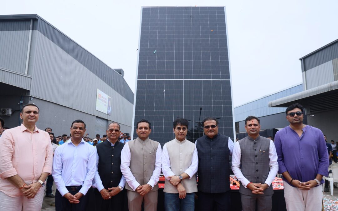 Goldi Solar Creates World’s Largest Solar Module to Honour PM Modi’s 75th Birthday