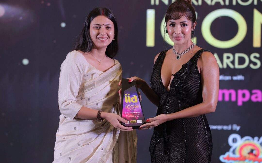 Dr. Upasana Vohra Honoured with International Icon Award for Pioneering Work in  Ayurveda and Women’s Health
