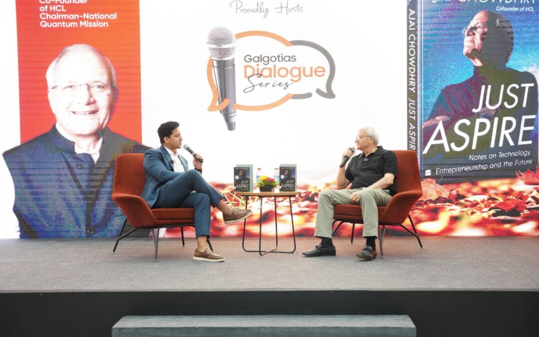 Galgotias University Hosts Shri Ajai Chowdhry under Dialogue Series to Inspire Innovation and Leadership