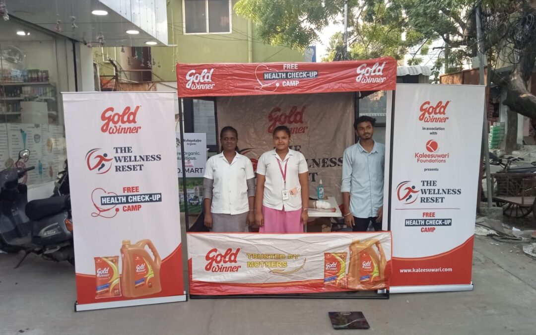 Over 2,500 Beneficiaries Reached through Kaleesuwari's Free Health Camps across Tamil Nadu