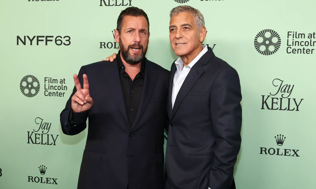 George Clooney Wanted Everyone to Stop Calling Adam Sandler “Sandman” on Jay Kelly Set