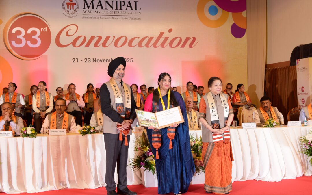 MAHE 33rd Convocation: Innovation, Ethics, and Competencies for an AI-Driven Future