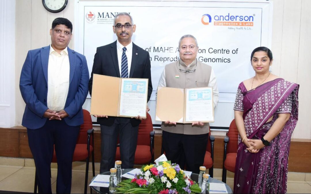 Anderson Diagnostics and MAHE Launch Groundbreaking Centre of Excellence in Reproductive Genomics