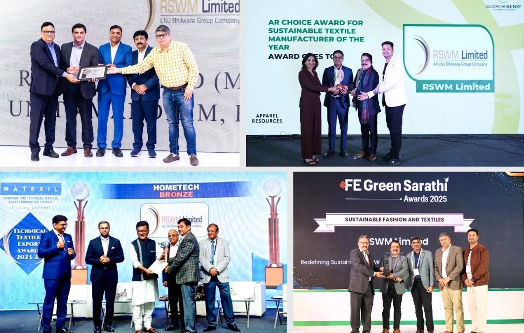RSWM Ends the Year with Multiple Accolades: Wins Three Major Industry Honors for Sustainability