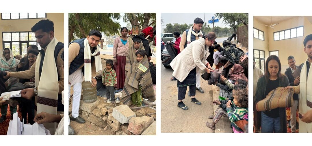 Councillor Kunal Yadav Partners with Nanhi Veena Women's Welfare Foundation to Provide Winter Relief in Gurugram