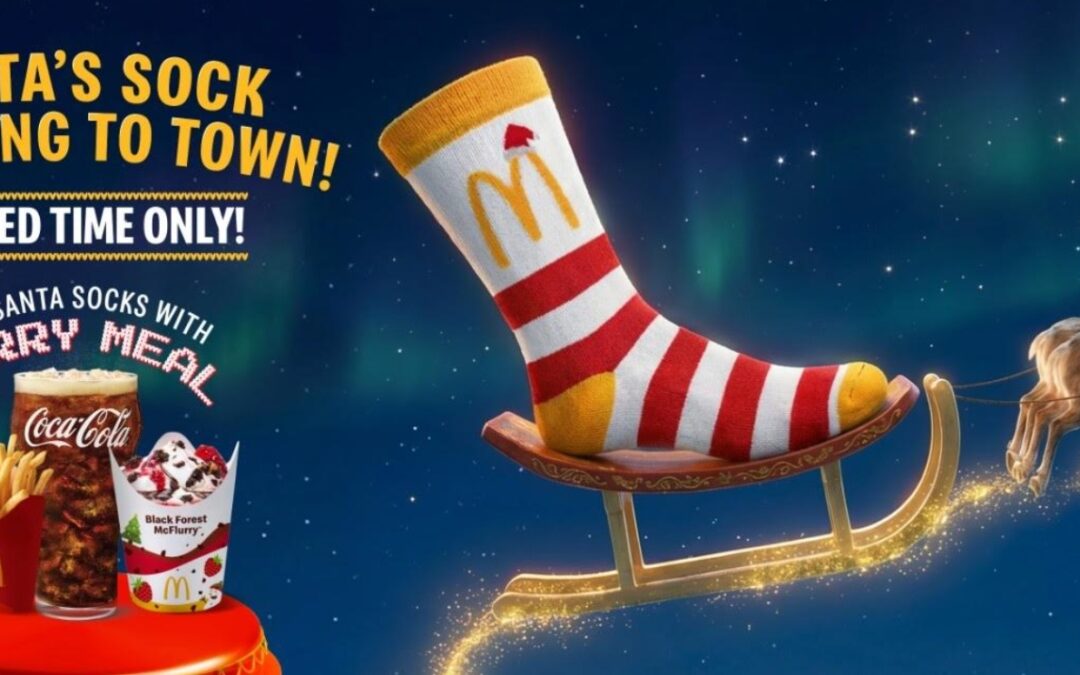 McDonald's Merry Meal's Socks Sparked Festive FOMO