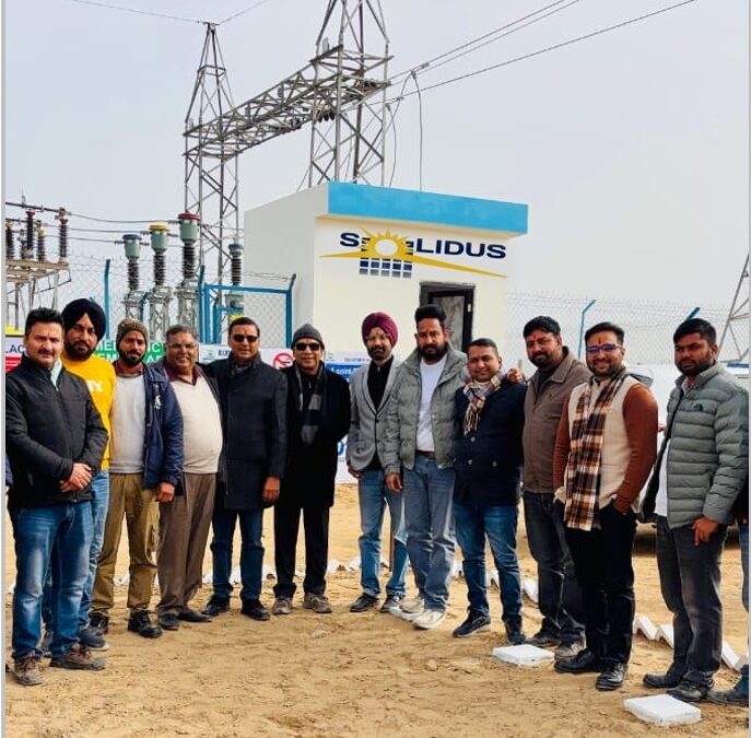 Solidus Achieves Milestone with Punjab's Biggest Solar Captive Project Again