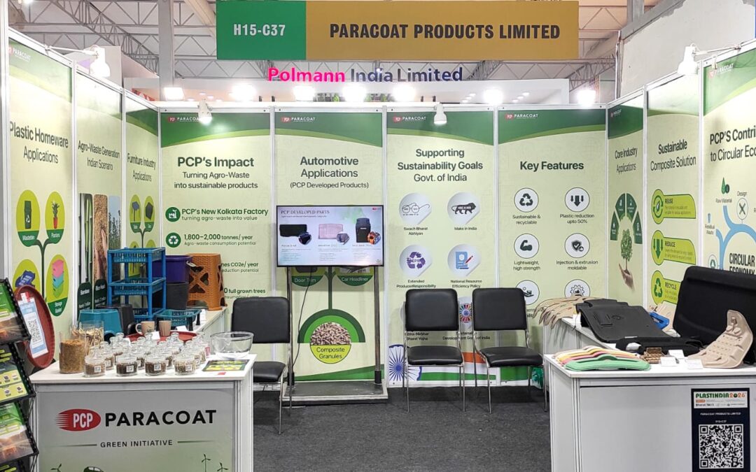 Paracoat Products Champions Sustainable Innovation with Agro-Material Composite Granules at Plast India Expo 2026