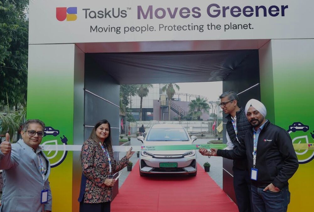 TaskUs Moves Greener: TaskUs India Accelerates Sustainable Commutes with Large-Scale EV Transportation Rollout