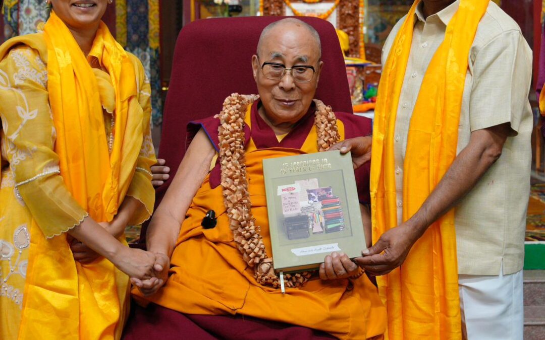 His Holiness The Dalai Lama Launches Ekya School's Book on Inquiry Based Education