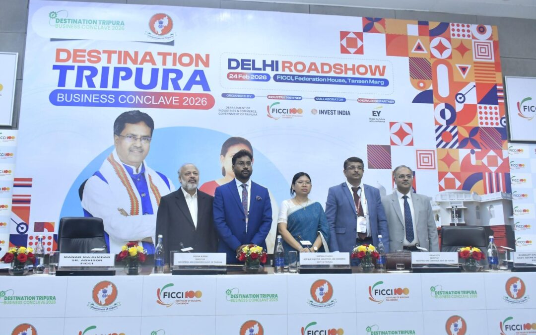 Destination Tripura – Business Meet 2026 Investors' Roadshow Successfully Held in New Delhi
