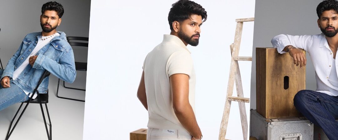 Pepe Jeans London Collaborates with Shreyas Iyer for ELLE's April Edition