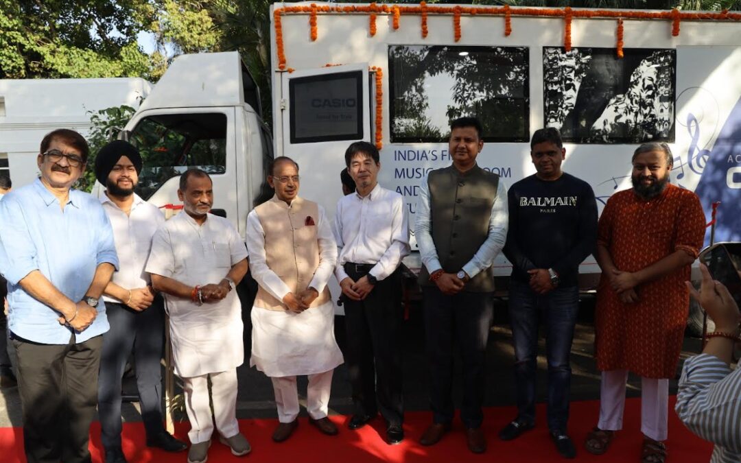 Casio India Strengthens Commitment to Music Education – Extends CSR Support to *India's First Mobile Music Classroom & Recording Studio – The Musical Bus