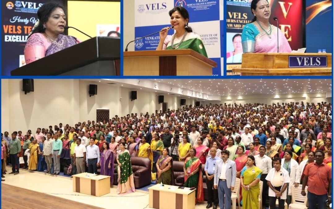 VELS University Honours More than 2,000 Teachers Across Tamil Nadu