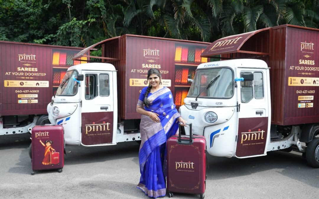 Pinit Launches Quick-Commerce Saree Platform with 45-Minute Doorstep Fulfilment