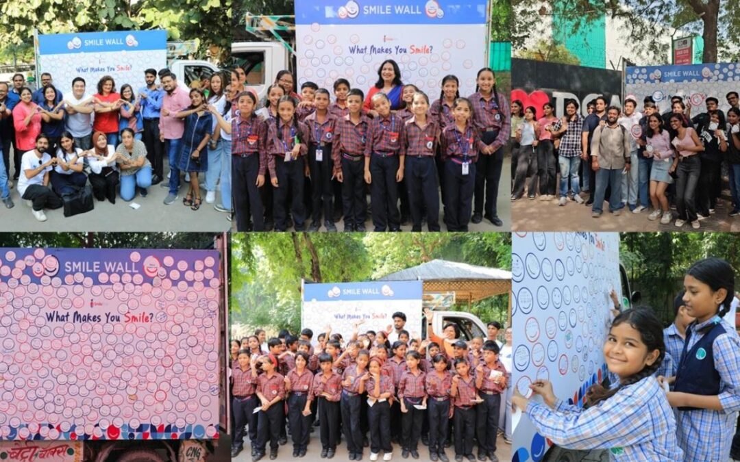 Smile Train India Brings Smile Walls to Communities Across the Country for World Smile Day