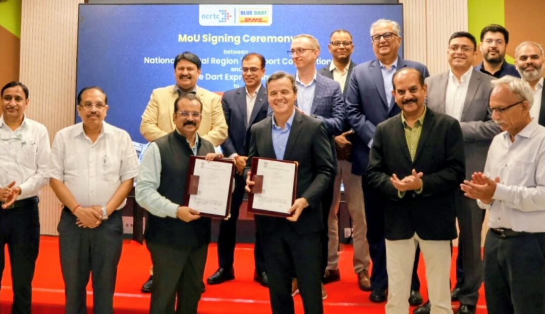 Blue Dart and NCRTC Sign MoU to Explore Express Parcel Movement on the Delhi-Meerut Namo Bharat Corridor