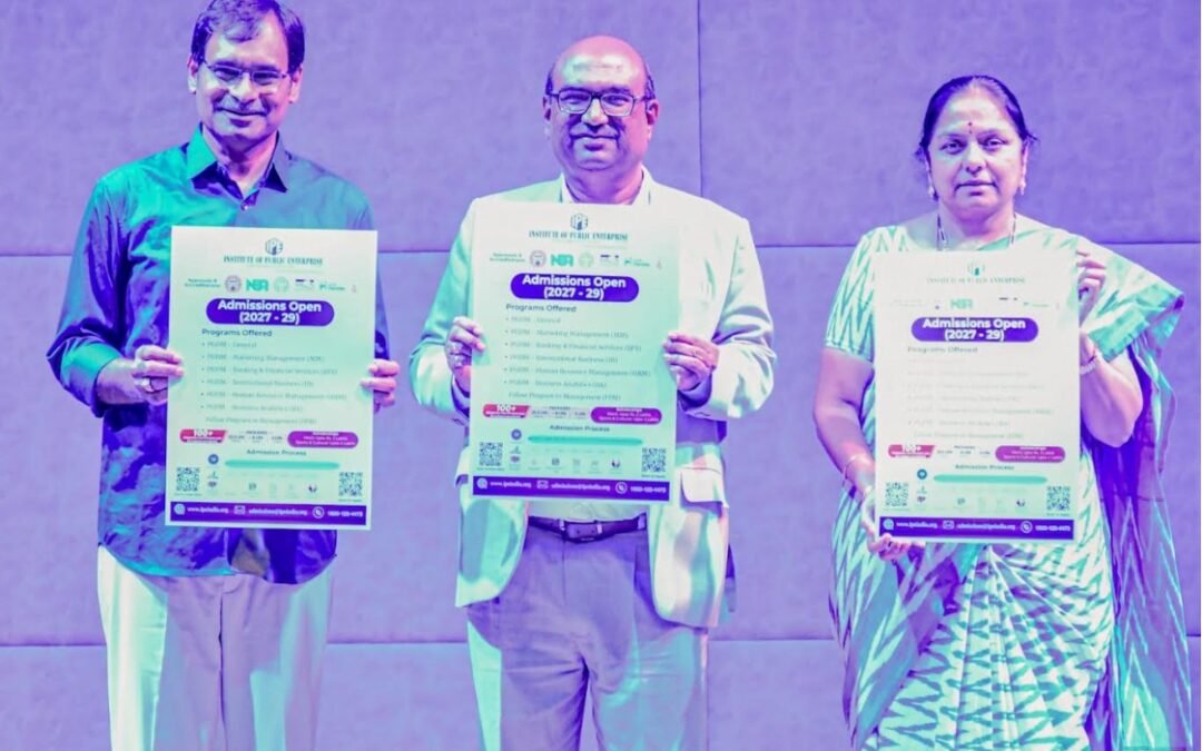 IPE Hyderabad Opens Admissions for 2027-29 PGDM Programmes, Launches Poster and Information Brochure