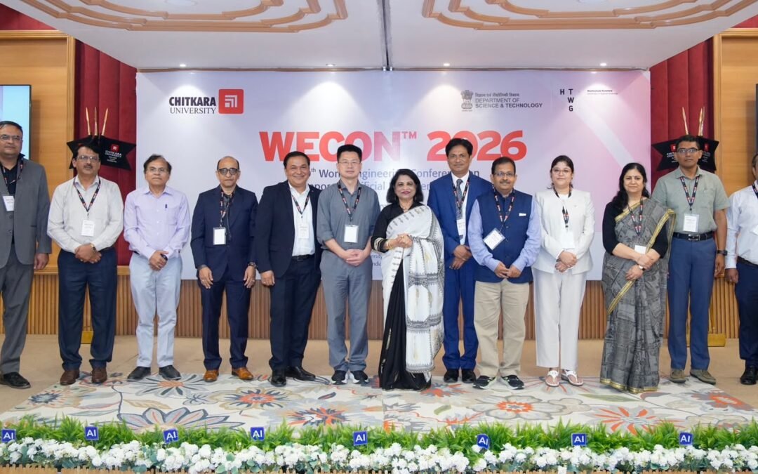 Chitkara University Hosts WECON 2026, Bringing Global Perspectives on AI for Societal and Industrial Transformation