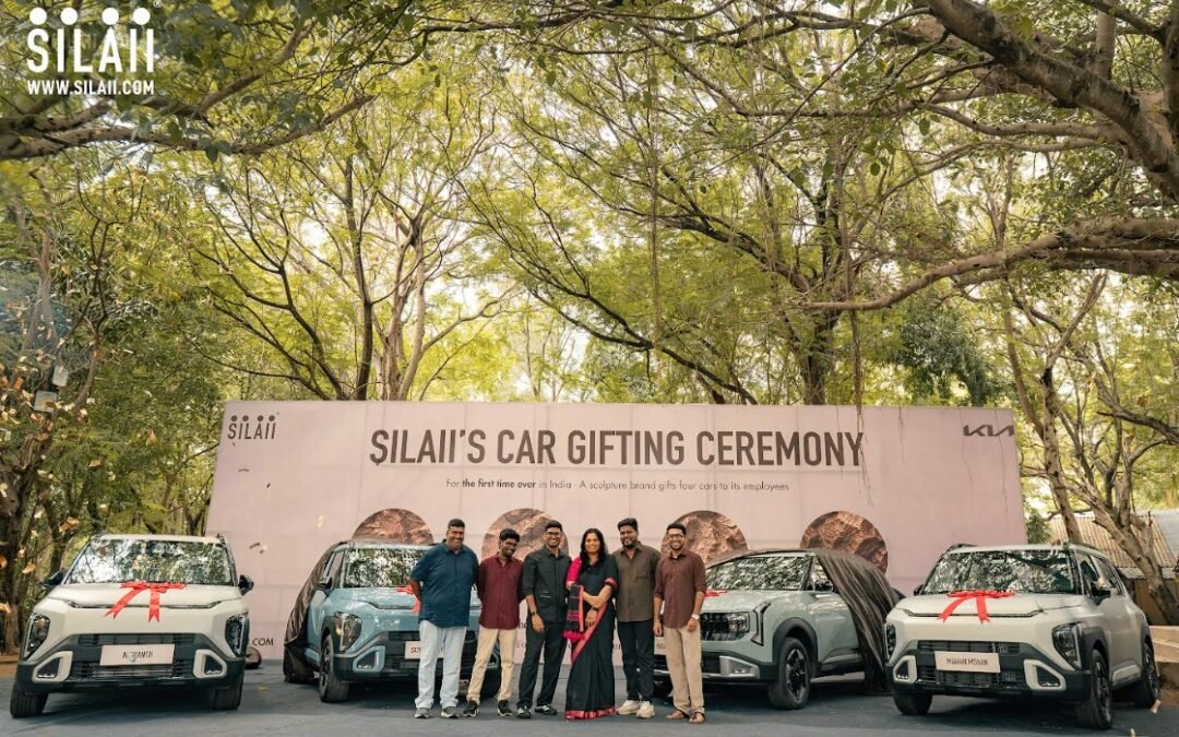 SILAII's Gratitude: Gifting Cars to Four Employees for Their Dedication to the Company's Growth