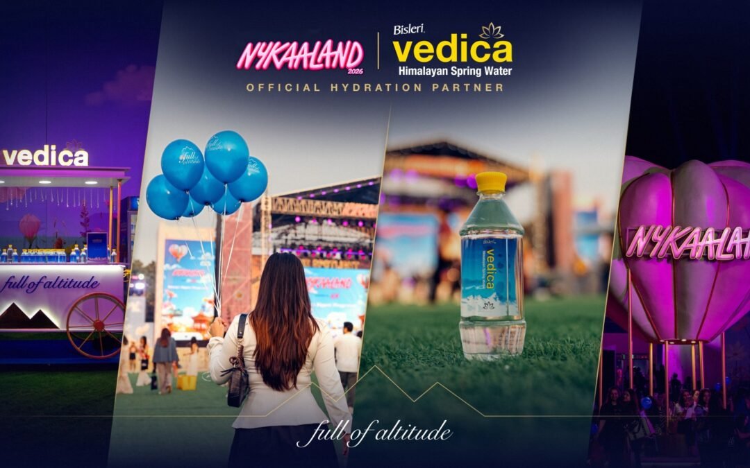 Vedica Himalayan Spring Water Partners with Nykaaland 2026 as Hydration Partner